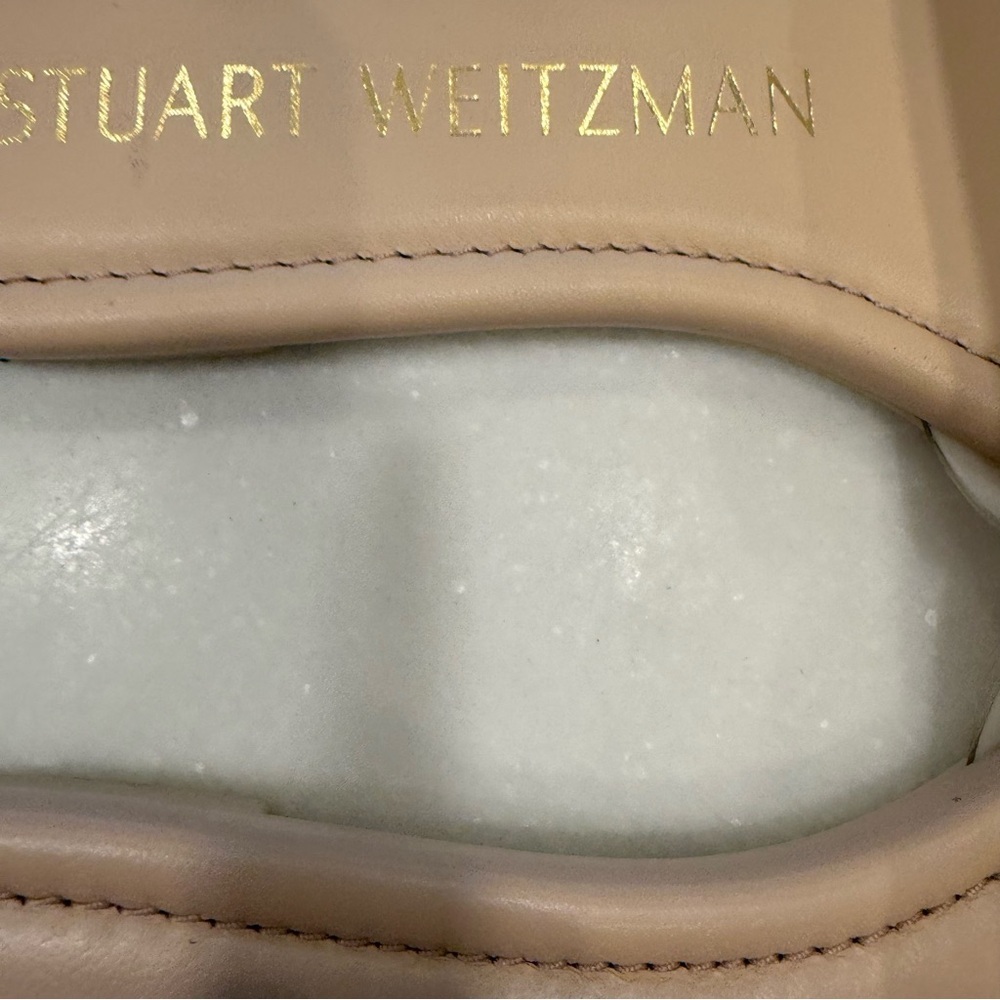 Stuart Weitzman 'Summer' Slide Sandal Rosewater Womens Size 7 NEW - Picture 9 of 12